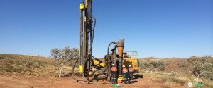 RC drilling for gold in West Australia