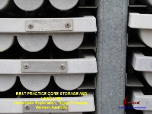 Homestake Core Storage