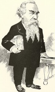 Judge William Clancy 1901 cartoon