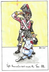 Sgt Cambell meets the Tsar 7
